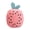 Coral, variant on Catnip Cat Toys Cute Catmint Kitten Toy, Interactive Cartoon Crinkle Sound Toy Accessories for Indoor Kitten, Fruits Plush Gift with Mint for Cat Lovers