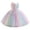 Pink, variant on MAIHAN Girls Easter Dress Playful Bunny Toddler Short Sleeve Beach Dress Boho Floral A-Line Midi Vacation Dresses for Girls