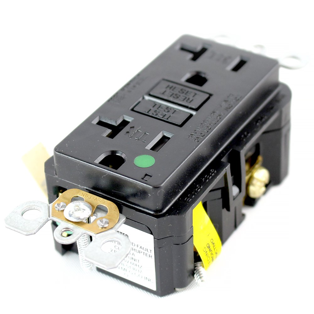 Leviton X7899HGE Hospital Grade TamperResistant Slim GFCI Duplex