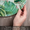 thumbnail image 3 of CounterArt Jungle 13" Round Glass Lazy Susan Turntable, 3 of 7