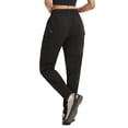 thumbnail image 5 of baleaf Women's Hiking Pants 29'' Convertible Zip-Off Pants with 6 Pockets Water Resistant Lightweight Quick Dry UPF 50+ Black L, 5 of 7