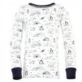 thumbnail image 3 of Touched by Nature Baby, Toddler and Kids Unisex Organic Cotton Tight-Fit Pajama Set, Arctic, 5 Toddler, 3 of 3