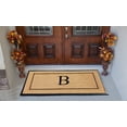 thumbnail image 4 of A1HC Natural Coir & Rubber Monogrammed Door Mat, 30x60 in, Thick Durable Heavy-Duty Entrance Mat with Thin Profile for Front Door, 4 of 7