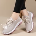 thumbnail image 5 of Women's Breathable Non Slip Walking Sneakers, Lightweight Waterproof Knit Casual Shoes for Daily Wear, 5 of 7