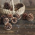 thumbnail image 5 of Conos de pino de Navidad - Decoraciones naturales de cono de pino de Acción de Gracias para Navidad / Decoración del hogar / Artesanía de bricolaje JAMW Sencillez, 5 of 5
