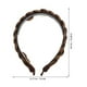 thumbnail image 3 of Peluca de trenza peluca diadema mujer trenza trenza diadema trenzada peluca decoración de la banda para la cabeza, 3 of 6