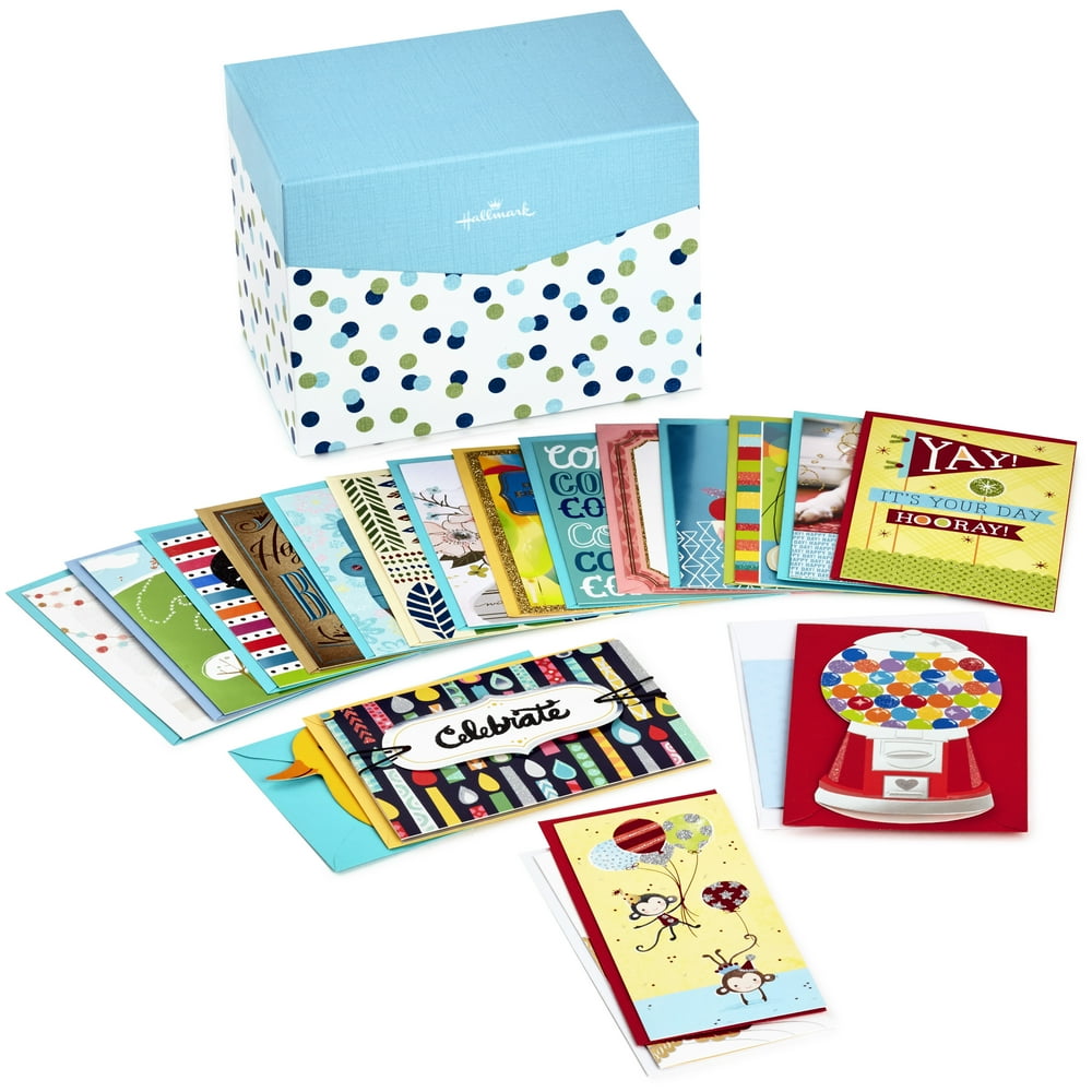 Hallmark Greeting Card Assortment, All Occasion Boxed Set (20 Cards
