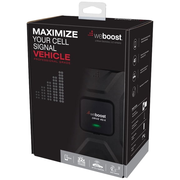 weBoost Drive 4G-X In-Vehicle Cellular Signal Booster Kit, Model 470510, 1st Edition