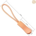 thumbnail image 2 of NAMZI 10Pcs Replacement Zipper Pulls Light Pink Zipper Pull Cord Extender for Backpacks, Jackets, Luggage, Purses, Handbags, 2 of 2
