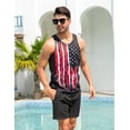 thumbnail image 4 of 3D Graphic Tank Tops for Men Quick Dry Cool Artwork Sleeveless Shirts for Summer Beach Exercise Fitness, 4 of 5