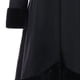 thumbnail image 4 of Moda mujer sólido doble botonadura botón frente estilo más tamaño abrigo Tops Fridja po237, 4 of 6