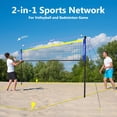 thumbnail image 5 of Sistema de red de voleibol Furypiont con anclajes de arena y bomba, 5 of 5
