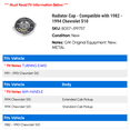 thumbnail image 2 of Radiator Cap - Compatible with 1982 - 1994 Chevrolet S10 - AC Delco, 2 of 2