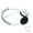 Single plug-White, variant on Versatilitys Wire Headphone with Adjustable Fit Noise Isolation and Inlines Volumes Control for Enhances Listening