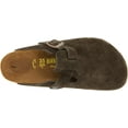 thumbnail image 4 of Birkenstock Womens Boston Suede Closed Toe Mules, 4 of 5