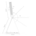 thumbnail image 7 of LED Desk Lamp Modern Design 96-LED Lamp Bead Eye Caring Table Lamp With Fast Wireless Charger Foldable Night Light CRI≥95 Natural Light for Home Office Reading Black, 7 of 7