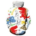 thumbnail image 3 of LRen Hoodies for Boys 10-12 Hoodie Boy Teen Christmas Print Tops Sweatshirts Kids Pullover With Pocket,X1-White,4-5 Years, 3 of 3