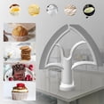 thumbnail image 3 of Batidor de borde flexible para batidora de pie con cabezal inclinable Kitchen Aid, accesorios para batidora de 4,5 a 5 cuartos de galón con, 3 of 5