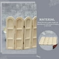 thumbnail image 3 of Miangastore Kit de Modèles Mini Maison de Poupée Brun Clair 1 Ensemble 4.91x4.76x0.20 Po, 3 of 8