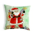 thumbnail image 1 of Betsy Drake KS902 Coussin Sans Cordon Père Noël 12 x 12 Po., 1 of 1