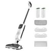 Litheli Cordless Vacuum Mop Cleaner, 2-in-1 Hard Floor Stick Vacuum, Wet Dry Mop, 2 Disposable Dust Boxes, 14 Disposable Pads & 1 Washable Pad, 2 Swappable 4000mAh Batteries