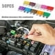 thumbnail image 2 of 50 fusibles estándar para coche 3A 5A 7.5A 10A 15A 20A 25A 30A 35A 40A con caja + clip Tmvgtek Accesorios para autos y motos, 2 of 9