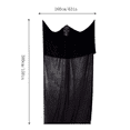 thumbnail image 2 of 10ft Tall Halloween Black Gauze Hanging Ghost Prop, Sound Activated Light Up Skull Ghost, Spooky Large Decor for Outdoor Indoor House Horror Party, 2 of 8