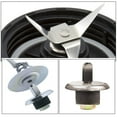 thumbnail image 2 of Luxshiny Stainless Steel Blender Coupling Slinger Pin Replacement Kit Compatible with Oster Blender Parts, 2 of 7