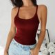 thumbnail image 1 of mfyjkho Camisetas Sin Mangas De Talla Grande, Blusas Sin Mangas Ajustadas Con Cuello En U De Color Liso Para Mujer Tops Elegantes Para Mujer Xxl, 1 of 6