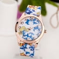thumbnail image 2 of ZsaeSM Floral Watches for Women Casual Vintage Pastoral Style Quartz Ladies Watches Fashion Round Shape Wristwatch, 2 of 3