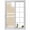 Brown, variant on Black Striped Window Privacy Film, Farmhouse Black White Stripes Static Cling UV Sun Blocking Heat Control Window Tint Day and Night, Non-Adhesive Reusable One Way Windows Privacy Cover 17.7''x78.7''