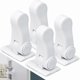 thumbnail image 1 of 4 Pack Rotating Door and Window Safety Locks with Adhesive for Child and Baby Proofing Handles, 1 of 5