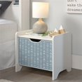 thumbnail image 2 of Sauder Pinwheel 1 Drawer Kids Nightstand in Soft White, 2 of 12