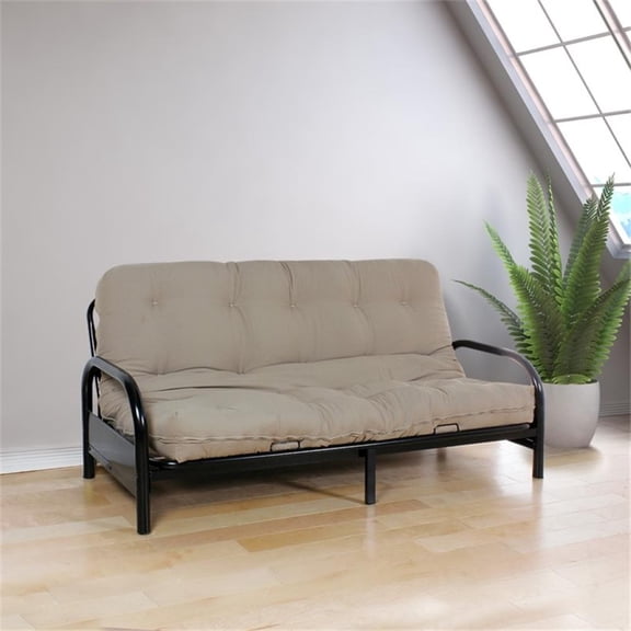 ACME Nabila Full Futon Mattress (8"H), Khaki