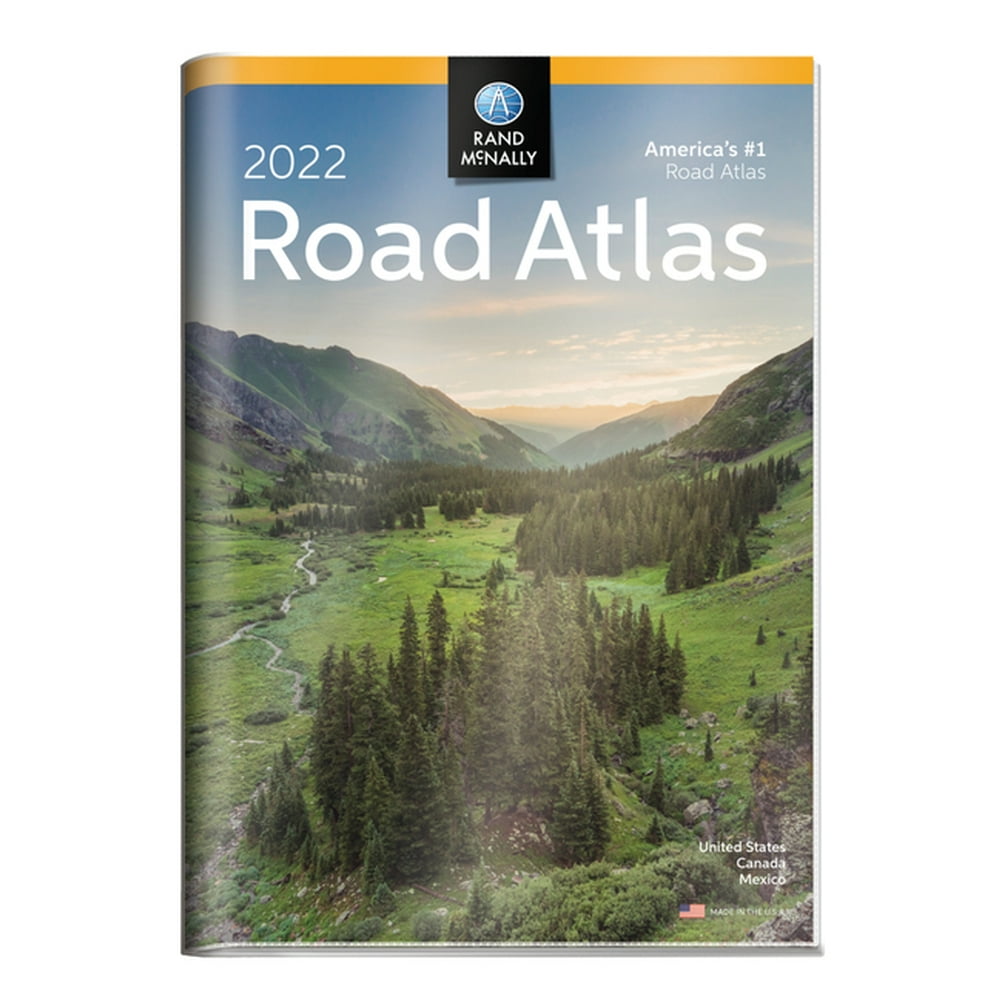 2022 Road Atlas with Protective Vinyl Cover (Paperback)