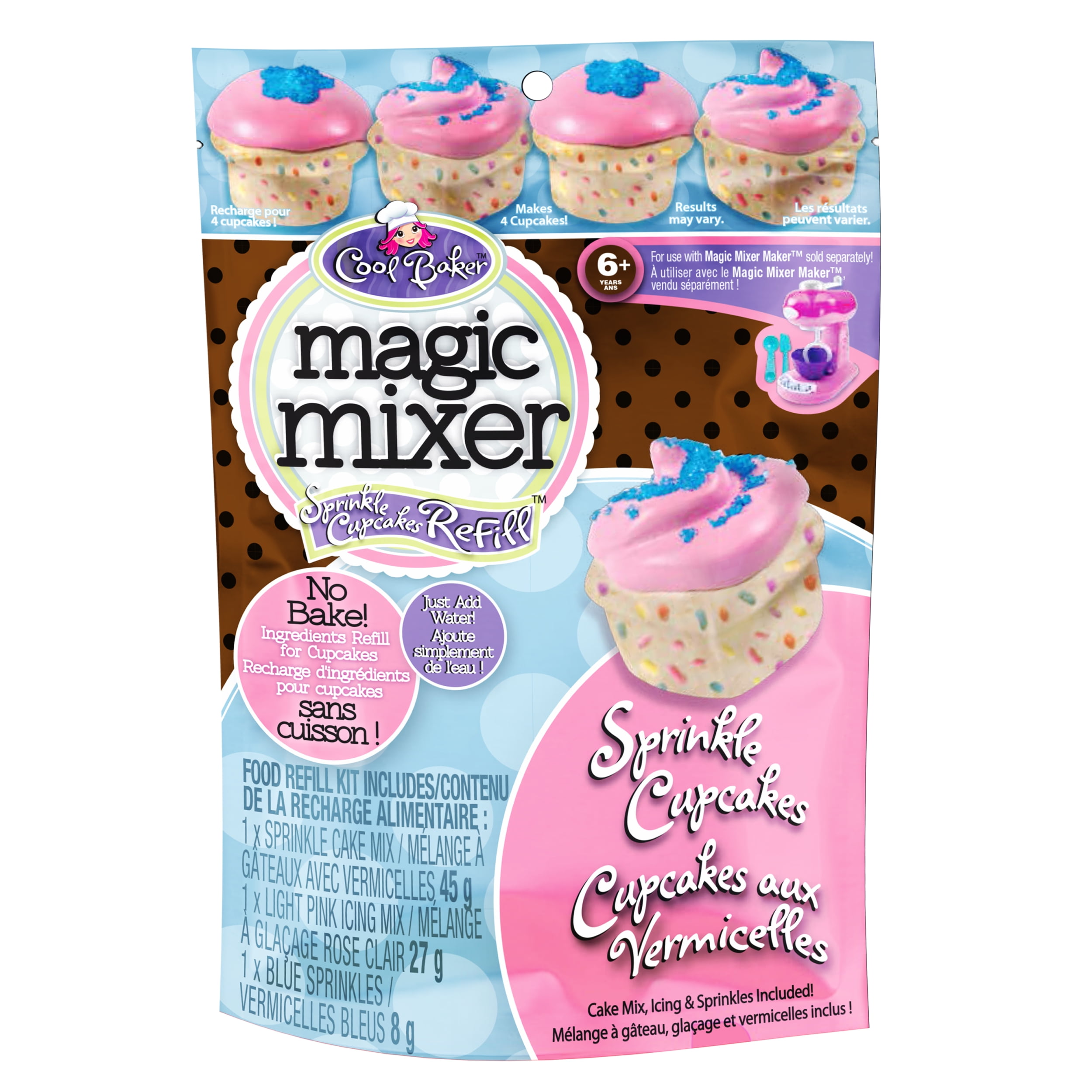 Cool Baker Magic Mixer Sprinkle Cake Mix Pack Walmart Cool Baker Magic Mixer Sprinkle Cake Mix Pack Walmart