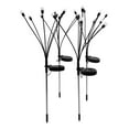 thumbnail image 3 of Solar Path Lights 6 LED 4 Pack Solar Powered Firefly Garden Lights Outdoor Fast Charge Battery Swaying Lights Decorative for Pathway Yard Patio Landscape, 3 of 7
