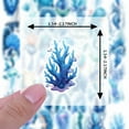 thumbnail image 6 of 35pcs-50pcs Cute Stickers Mermaid Stationery Stickers Ocean Animal Stickers for Luggage Phone Notebooks, 6 of 9