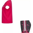 thumbnail image 4 of Nike Girl`s Graphic Print T Shirt & Shorts 2 Piece Set 24 Months Grey(26h664-m19)/Pink, 4 of 4