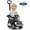 Black, variant on East doll 3 in 1 Push Car for Toddlers, Licensed Ford Kid Ride on Toy, Baby Walking Car with Push Handle, Under Seat Storage, Led light, Horn, White