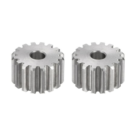 

Uxcell Flat Spur Pinion Gear 5mm Inner Aperture 16T 1 Module Stainless Steel Motor Gear 2Pack