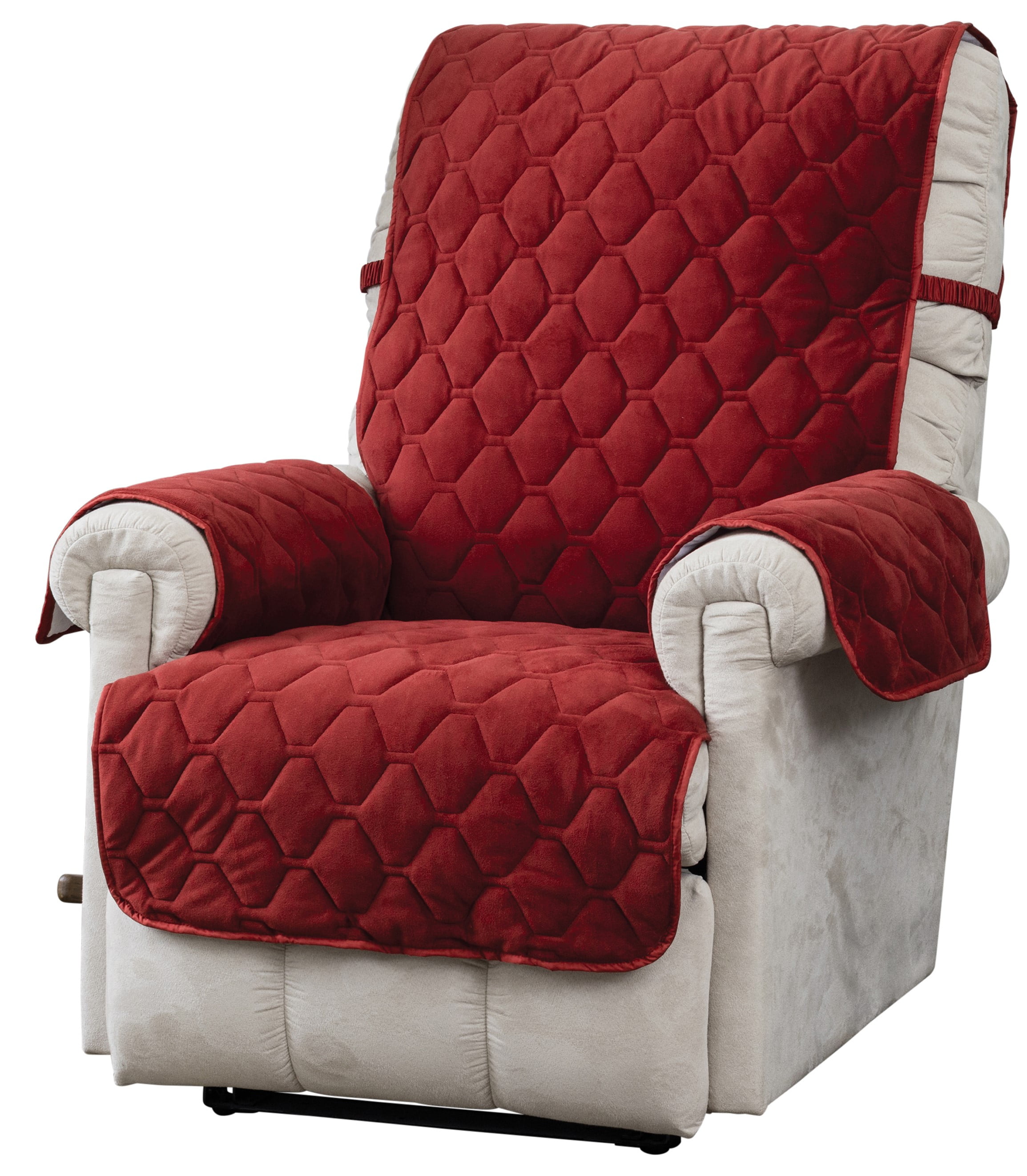 Innovative Textile Solutions 1Piece Logan Micro Velvet Plush Recliner