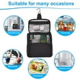 thumbnail image 2 of Portable Shower Caddy,,Large Capacity,Water-Resistant Easy Dry,Breathable Mesh Toiletry Shower Tote, 2 of 8