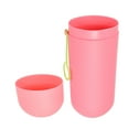 thumbnail image 7 of Portable Toothbrush Case Traveling Toothbrush Holders Case Plastic Pink 7.87"x2.36"x1.38", 7 of 7