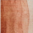 thumbnail image 5 of 8' X 10' Red Copper And Terra Cotta Ombre Washable Indoor Outdoor Area Rug, 5 of 5
