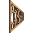 thumbnail image 3 of Ekena Millwork 46 1/4"W x 6"H x 1/4"T Hemingway Fretwork Moulding, Maple, 3 of 13