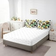 thumbnail image 4 of YST 7Pcs Western Cow Comforter Set, Full Size, Cow Print Sunflower Decor, Polyester, Bed in a Bag, 4 of 5