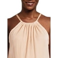 thumbnail image 4 of No Boundaries Adjustable Halter Dusky Taupe Tops, S (Women's), 4 of 5