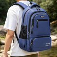 thumbnail image 5 of Waterproof Large Capacity Oxford Cloth Laptop Backpack Travel Backpack for College Students Men Women, 5 of 5