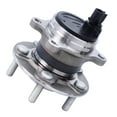 thumbnail image 4 of Detroit Axle - Rear Wheel Bearing Hub for 2012-2018 Ford Focus, Wheel Bearing and Hub Assembly 2012 2013 2014 2015 2016 2017 18 Replacement, 4 of 7